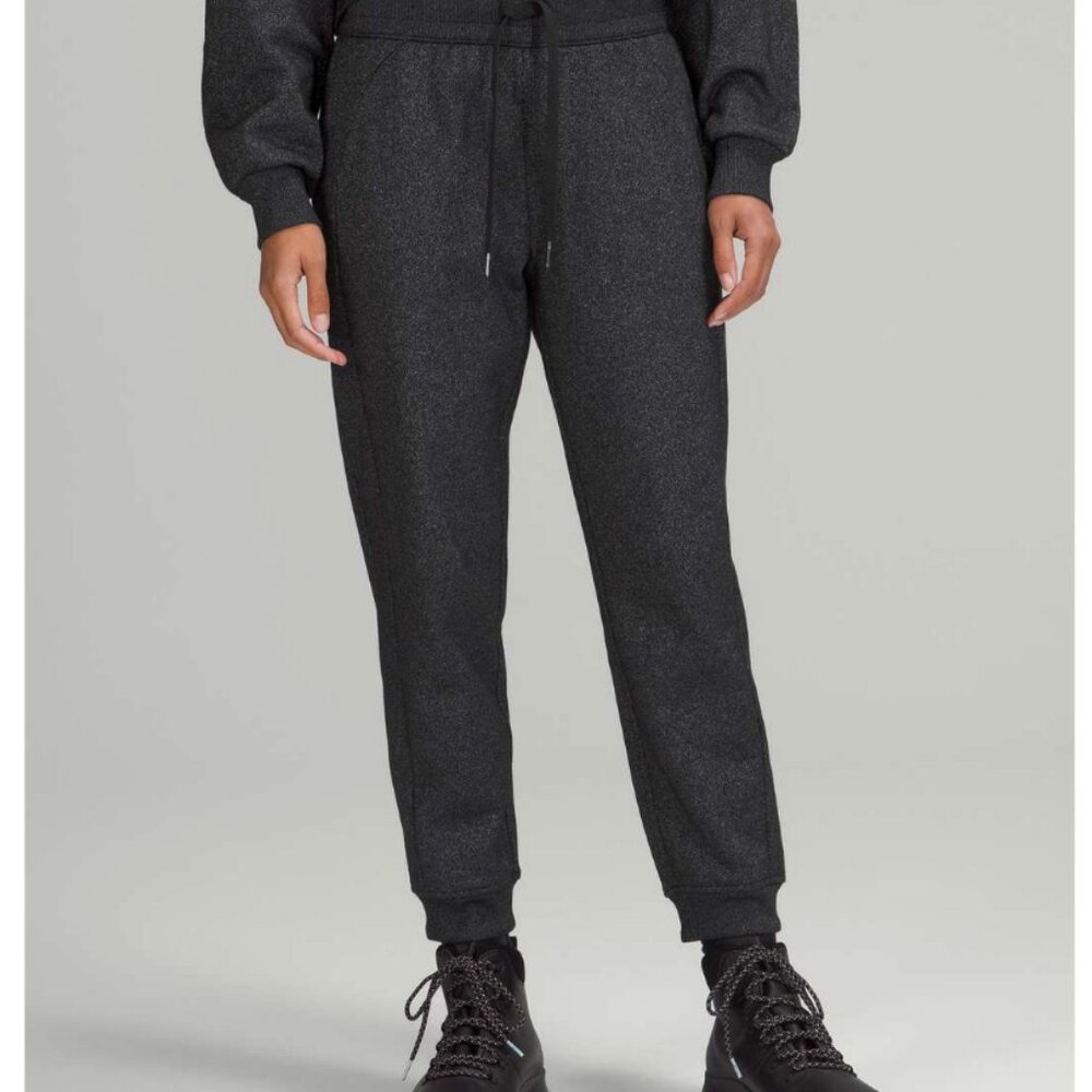 [EUC Size 10] Lululemon Scuba High-Rise Jogger 7/8 Length Sparkle